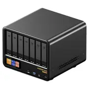 AOOSTAR WTR MAX 11 Bays NAS Mini PC 8845HS 32GB 1TB UK Plug