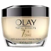 Olay Total Effects 7 In 1 Anti Aging Night Cream Face Moisturizer 1.7 Oz 6 Pack