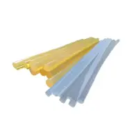 在飛比找momo購物網優惠-【創藝】工業級黄色透明502高黏高透性熱熔膠條 1捆10支(