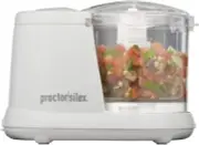 Proctor Silex Durable Electric Vegetable Chopper & Mini Food Processor