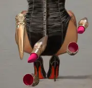 Louboutin Brand New No Box In Bengali,magically Done