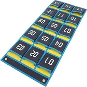 jojofuny 15 Classroom Wall Door Hanging Organizer Chart for Cell Phones Calculators and Sundries Pocket Design for Easy Access and Organization Schools and Offices