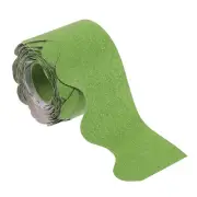 2.3"32.8ft Bulletin Board Border Scalloped Trim Strips for Classroom Shiny Green