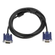 VGA SVGA 15Pin Monitor PC Cable Male to Male Cord For LCD Laptop HDTV Plasma TFT