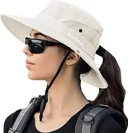 [UTOWO] Sun Hats Women UV-Sheild-Protection Packable with Ponytail Hole…