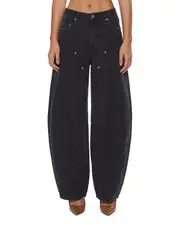 Buy Barrel Jean Carpenter Black | Ksubi ++