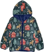[Caihoyu] Girls Sherpa Lined Baby Boy Clothes Toddler Boy Jacket