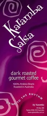 4KG DARK ROASTED GOURMET COFFEE BEANS - KARAMBA SALSA