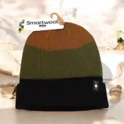 New Smartwool ColorBlock multicolored merino wool blend beanie