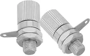 SWOOMEY 2Pcs Banana Jack Socket Amplifier Terminal Connector High Binding Post Reliable Speaker Connection Standardized Fit for Easy Installation User Friendly