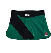 Reebok UFC Crossfit Women's Black/Gren Octagon Fight Night (Skirt + Shorts) Skort (L)