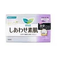 在飛比找ETMall東森購物網優惠-Laurier 樂而雅素肌安心棉柔瞬吸衛生巾帶護翼量多日用3