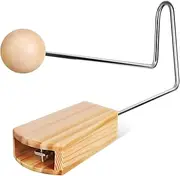 CATIEBYE Unique Sound Easy to Play Wooden Percussion Instrument Portable Music Education Tool