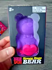 Purple Nee Doh Honey Hugs Bear