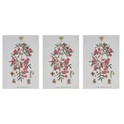 3x Maxwell & Williams Royal Botanic Garden Cotton Tea Towel Dish Cloth Boronia