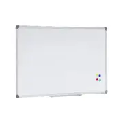 Whiteboard Communicate 1800x900mm Magnetic Alum Frame Pen Tray & 4x COL Magnets Inlcuded