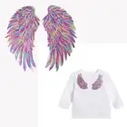 Rainbow Iron On for Clothes Jeans Appliques Patch DIY Craft Sequins