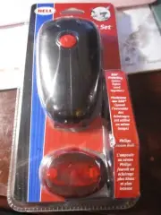 Bell Quasar Bicycle Light Set, 360 Visibility, New, Sealed Package FREE SHIP!