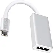 tunghey USB C Male to DP Female Adapter 4K@60Hz, USB C to DisplayPort Adapter, Compatible with R-ift S, Ma-cBook Pro/Air 2020, M-ac Mini, IP-ad Pro, Pix-el, Galaxy S22/S20