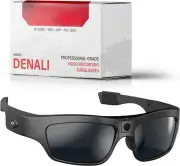 iVUE Denali 2K/1080P HD Camera Eyewear, Wearable Video Recording DVR
