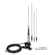 VHF UHF Dual Band Vehicle Car Truck Amateur Mobile Ham Radio Antenna Anti-Rust