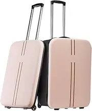 [KYUSAR] Carry On Luggages Suitcase Collapsible Carry On Luggage Robust Durable Portable Suitcases with Wheels Travel Suitcase Luggage Suitcases (Color : C, Size : 20in)