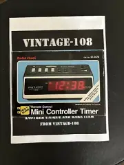 Vintage Radio Shack Plug 'N Power Remote Controller Timer 61-2670 new, but marks