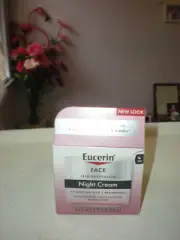 Eucerin Face Q10 Revitalize Night Cream For All Skin Types Fragrance-Free 1.7oz.