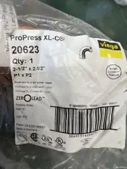 Viega ProPress 20623 ProPress XL 90 elbow, 2-1/2" x 2-1/2" New