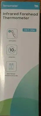 Femometer Infrared Forehead Thermometer DET-306 Open Distressed Box