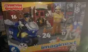 NEW IMAGINEXT 2011 CITY CHRISTMAS ADVENT CALENDAR SET 3 FIGURES & ACCESSORIES