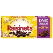 Nestle Raisinets DARK Chocolate THEATRE BOX 5 BOXES