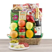 Sorry For Your Loss! Sympathy & Condolence Fresh Fruit & Snacks Gift Basket