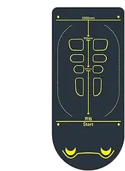 Ab Roller Wheel Exercise Mat - Exercise Equipment Mat | Protective Floor Mat Walking Pads Mat Protective Pad for Abdominal Pilates Skipping Yoga Treadmill Pad