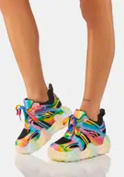 [Anthony Wang] Groovy Carambola Platform Sneakers