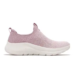 【SKECHERS】休閒鞋 Arch Fit 2 女鞋 粉紅 輕量 緩衝 足弓支撐 厚底 無鞋帶 健走 運動鞋(150055-MVE)