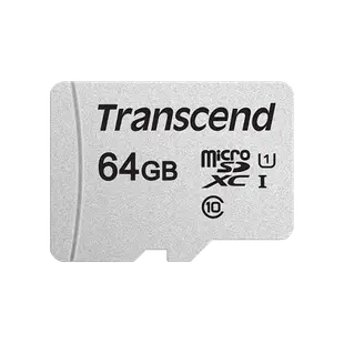 Transcend 創見 64GB 300S microSD UHS-I U1 記憶卡 附轉卡 64g 手機記憶卡【APP下單最高22%點數回饋】