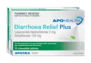 Diarrhoea Relief Plus 12 Mint Tablets Generic Imodium Advanced Gastro Stop Plus