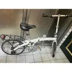 二手 （已售出）DAHON 大行MU P24  24速20吋小折 鋁合金輕量摺疊車 折疊車 自行車 腳踏車 自取