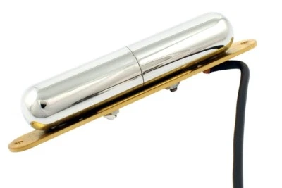 NEW - Danelectro "Yesteryear" LP2 Lipstick Pickup, Chrome Cover
