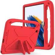 [ZORSOME] for Samsung Galaxy Tab A9 Plus(2023) SM-X210/216B Kids Case,Lightweight EVA Kid Friendly Shockproof Protective Case,Handle Stand Heavy Duty Tablet Cover (Red)