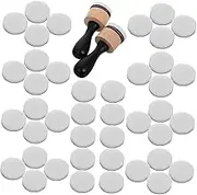 Ink Blending Tool Set Round Sponges Mini Brush Stamping Ink Pads for Journaling and Card Making