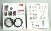 Miss Grab & Go Easy Ponytail Holders- Black
