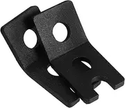 GAROZATION 1 Pair Flagpole Mounting Bracket Handlebar Bracket Headlight Mount Bracket Flag Pole Mount Bracket Motorbike Spotlight Brackets Light Fixture Mounting Bracket Mounting Brackets