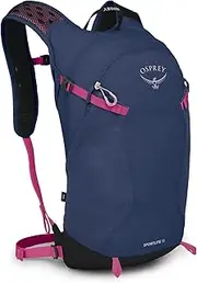 [Osprey] Sportlite 15L Unisex Lightweight Hiking Backpack, Alkaline/Hotspot Pink, Alkaline/Hotspot Pink, One Size, Lightweight Hiking Backpack