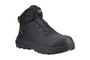 Amblers Mens Ridgeway Safety Boots (Black) - UTFS11293