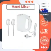 5 Speed Electric Hand Mixer Whisk Food Blender Egg Whisking Hand Held Beater Whi
