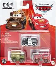 Cars Minis 3 Pack - Sheriff/Red/Sarge