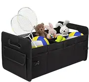 Car Boot Organiser, Large Capacity Trunk Organizer With Handles Foldable Boot Storage Box Waterproof Storage Organiser For Clothes And Accessories