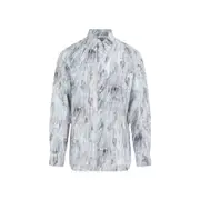 [Marni] Marni-Light Blue Cotton Shirt-Uomo 50 IT